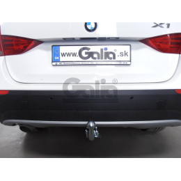 B018C GALIA Полностью оцинкованный фаркоп на BMW X1 E84 2009-2015, кроме M-обвеса. Подрозетник убирается за бампер. Тип шара: C (горизонтальный съемный). Бе