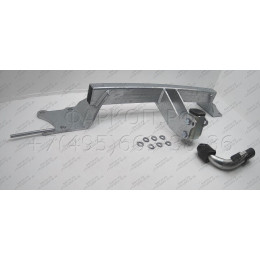 B018C GALIA Полностью оцинкованный фаркоп на BMW X1 E84 2009-2015, кроме M-обвеса. Подрозетник убирается за бампер. Тип шара: C (горизонтальный съемный). Бе