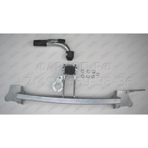 B018C GALIA Полностью оцинкованный фаркоп на BMW X1 E84 2009-2015, кроме M-обвеса. Подрозетник убирается за бампер. Тип шара: C (горизонтальный съемный). Без выреза бампера. Нагрузки: 2000/85 кг, масса фаркопа 14,07 кг