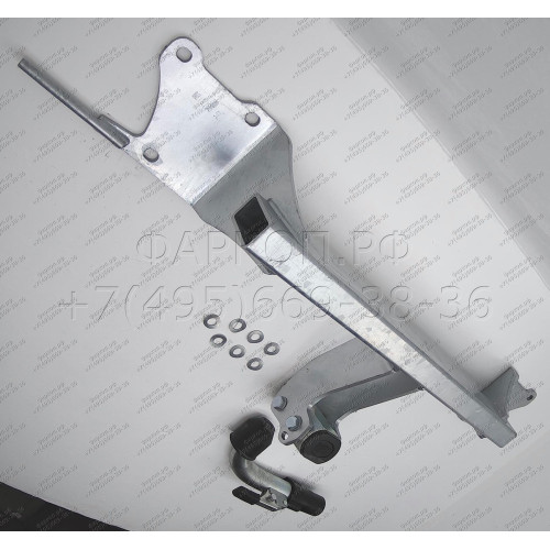 B018C GALIA Полностью оцинкованный фаркоп на BMW X1 E84 2009-2015, кроме M-обвеса. Подрозетник убирается за бампер. Тип шара: C (горизонтальный съемный). Без выреза бампера. Нагрузки: 2000/85 кг, масса фаркопа 14,07 кг