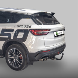 B401-A Лидер-плюс ТСУ для Belgee X50 2023- без снятия и выреза бампера. Тип шара: A. Нагрузки: 1200/50 кг, масса фаркопа 14,3 кг (без электрики в комплекте)