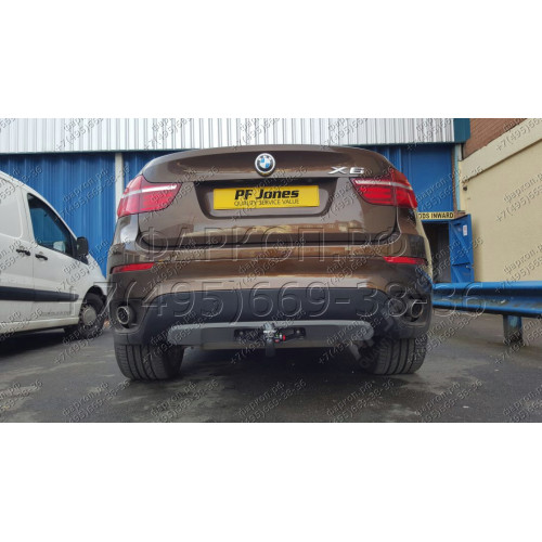 303290600001 WESTFALIA Фаркоп на BMW X6 E71 2008-2014 быстросъемное крепление с ключом. Требуется вырез в бампере. Нагрузки 3500/140 кг, масса фаркопа 32 кг