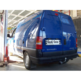 C007C GALIA Полностью оцинкованный фаркоп на Citroen Evasion 1994-2001, Jumpy 1994-2006, FIAT Scudo 1996-2006, Ulysse 1996-2002, Peugeot 806 1996-2002, Expert 1996-2002. Тип шара: C (горизонтальный съе
