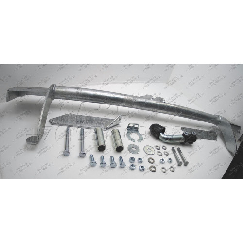 C008A GALIA Полностью оцинкованный фаркоп на FIAT Ducato Sollers 2008-2011, Citroen Jumper 1994-2006, FIAT Ducato II 1994-2006, Peugeot Boxer 1994-2006 фургон, в т.ч. 4WD, в т.ч. без изменения оригинального шасси. Тип шара: A. Установка без снятия и вырез