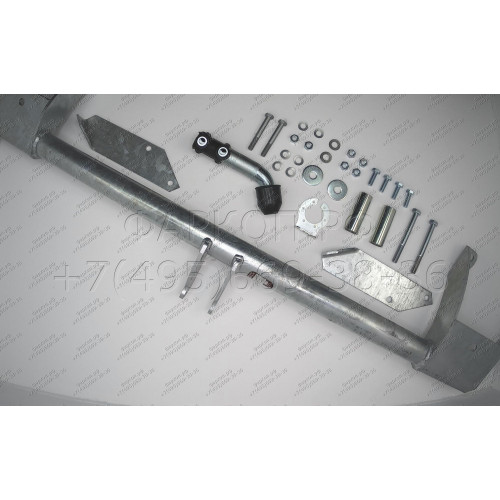 C008A GALIA Полностью оцинкованный фаркоп на FIAT Ducato Sollers 2008-2011, Citroen Jumper 1994-2006, FIAT Ducato II 1994-2006, Peugeot Boxer 1994-2006 фургон, в т.ч. 4WD, в т.ч. без изменения оригинального шасси. Тип шара: A. Установка без снятия и вырез