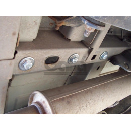 C023C GALIA Полностью оцинкованный фаркоп на Chrysler Grand Voyager IV 2001-2007, Dodge Caravan IV 2001-2007 2WD, 4WD - только 5-местную модель (не подходит на Stow n Go). Подрозетник 