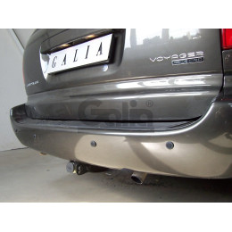 C023C GALIA Полностью оцинкованный фаркоп на Chrysler Grand Voyager IV 2001-2007, Dodge Caravan IV 2001-2007 2WD, 4WD - только 5-местную модель (не подходит на Stow n Go). Подрозетник 