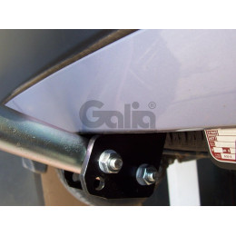 C036A GALIA Полностью оцинкованный фаркоп на Citroen C2 2003-2009. Тип шара: A. Установка без снятия и выреза бампера. Нагрузки: 1000/27 кг, масса фаркопа 15,01 кг