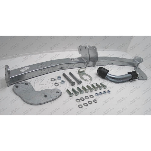 C036A GALIA Полностью оцинкованный фаркоп на Citroen C2 2003-2009. Тип шара: A. Установка без снятия и выреза бампера. Нагрузки: 1000/27 кг, масса фаркопа 15,01 кг