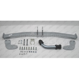 C036A GALIA Полностью оцинкованный фаркоп на Citroen C2 2003-2009. Тип шара: A. Установка без снятия и выреза бампера. Нагрузки: 1000/27 кг, масса фаркопа 15,01 кг
