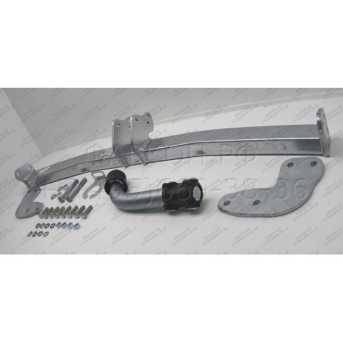 C036A GALIA Полностью оцинкованный фаркоп на Citroen C2 2003-2009. Тип шара: A. Установка без снятия и выреза бампера. Нагрузки: 1000/27 кг, масса фаркопа 15,01 кг