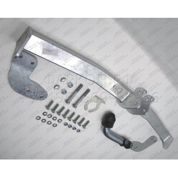 C036A GALIA Полностью оцинкованный фаркоп на Citroen C2 2003-2009. Тип шара: A. Установка без снятия и выреза бампера. Нагрузки: 1000/27 кг, масса фаркопа 15,01 кг