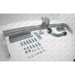 C039A GALIA Полностью оцинкованный фаркоп на Citroen C5 II лифтбек 2004-2008. Особенности: для модели с номерным знаком на заднем бампере. Подрозетник уби
