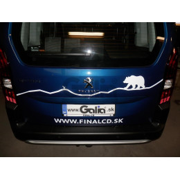 C052A GALIA Полностью оцинкованный фаркоп на Peugeot Partner II 2008-2018: L1 4380 мм., включая Partner II Tepee, Citroen Berlingo II 2008-2018: L1 4380 мм., Peugeot Partner III L1 2018-, Peugeot Rifter L1 2018-, Ci