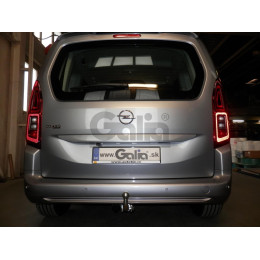C052A GALIA Полностью оцинкованный фаркоп на Peugeot Partner II 2008-2018: L1 4380 мм., включая Partner II Tepee, Citroen Berlingo II 2008-2018: L1 4380 мм., Peugeot Partner III L1 2018-, Peugeot Rifter L1 2018-, Ci