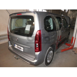 C052A GALIA Полностью оцинкованный фаркоп на Peugeot Partner II 2008-2018: L1 4380 мм., включая Partner II Tepee, Citroen Berlingo II 2008-2018: L1 4380 мм., Peugeot Partner III L1 2018-, Peugeot Rifter L1 2018-, Ci