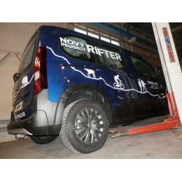 C052A GALIA Полностью оцинкованный фаркоп на Peugeot Partner II 2008-2018: L1 4380 мм., включая Partner II Tepee, Citroen Berlingo II 2008-2018: L1 4380 мм., Peugeot Partner III L1 2018-, Peugeot Rifter L1 2018-, Ci