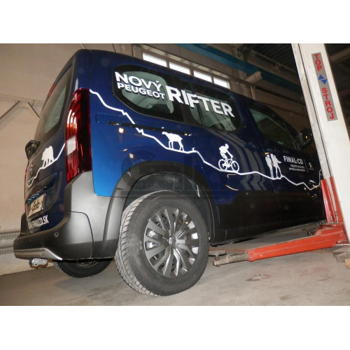 C052A GALIA Полностью оцинкованный фаркоп на Peugeot Partner II 2008-2018: L1 4380 мм., включая Partner II Tepee, Citroen Berlingo II 2008-2018: L1 4380 мм., Peugeot Partner III L1 2018-, Peugeot Rifter L1 2018-, Citroen Berlingo III L1 2018-, Toyota ProA