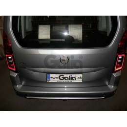 C052A GALIA Полностью оцинкованный фаркоп на Peugeot Partner II 2008-2018: L1 4380 мм., включая Partner II Tepee, Citroen Berlingo II 2008-2018: L1 4380 мм., Peugeot Partner III L1 2018-, Peugeot Rifter L1 2018-, Ci