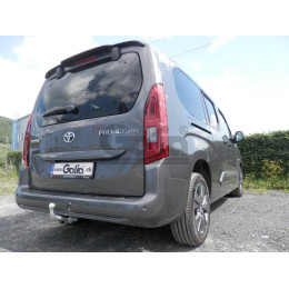 C052A GALIA Полностью оцинкованный фаркоп на Peugeot Partner II 2008-2018: L1 4380 мм., включая Partner II Tepee, Citroen Berlingo II 2008-2018: L1 4380 мм., Peugeot Partner III L1 2018-, Peugeot Rifter L1 2018-, Ci