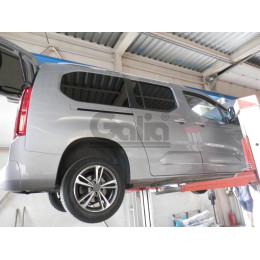 C052A GALIA Полностью оцинкованный фаркоп на Peugeot Partner II 2008-2018: L1 4380 мм., включая Partner II Tepee, Citroen Berlingo II 2008-2018: L1 4380 мм., Peugeot Partner III L1 2018-, Peugeot Rifter L1 2018-, Ci