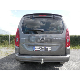 C052A GALIA Полностью оцинкованный фаркоп на Peugeot Partner II 2008-2018: L1 4380 мм., включая Partner II Tepee, Citroen Berlingo II 2008-2018: L1 4380 мм., Peugeot Partner III L1 2018-, Peugeot Rifter L1 2018-, Ci
