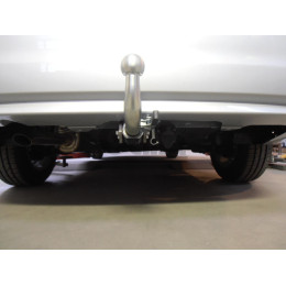 C063A GALIA Полностью оцинкованный фаркоп на Chevrolet Aveo седан 2012-2015. Подрозетник убирается за бампер. Тип шара: A. Без выреза бампера. Нагрузки: 1100/50 