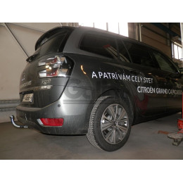 C068A GALIA Полностью оцинкованный фаркоп на Citroen C4 SpaceTourer 2018-, Citroen Grand C4 SpaceTourer 2018-, Citroen C4 Picasso 2013-2018, Citroen C4 Grand Picasso 2013-2018, Peugeot 308 хетчбек 3/5 дверей 2013-