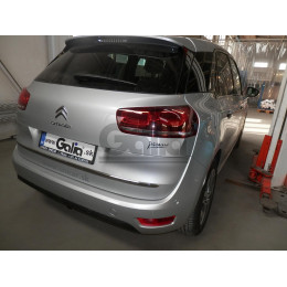 C068A GALIA Полностью оцинкованный фаркоп на Citroen C4 SpaceTourer 2018-, Citroen Grand C4 SpaceTourer 2018-, Citroen C4 Picasso 2013-2018, Citroen C4 Grand Picasso 2013-2018, Peugeot 308 хетчбек 3/5 дверей 2013-