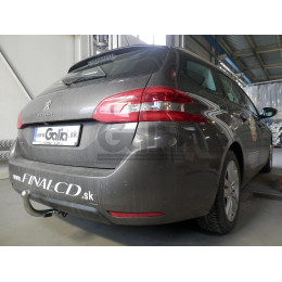C068A GALIA Полностью оцинкованный фаркоп на Citroen C4 SpaceTourer 2018-, Citroen Grand C4 SpaceTourer 2018-, Citroen C4 Picasso 2013-2018, Citroen C4 Grand Picasso 2013-2018, Peugeot 308 хетчбек 3/5 дверей 2013-