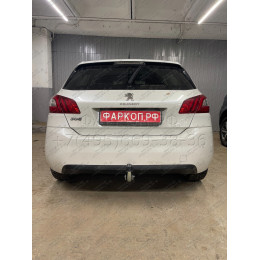 C068A GALIA Полностью оцинкованный фаркоп на Citroen C4 SpaceTourer 2018-, Citroen Grand C4 SpaceTourer 2018-, Citroen C4 Picasso 2013-2018, Citroen C4 Grand Picasso 2013-2018, Peugeot 308 хетчбек 3/5 дверей 2013-