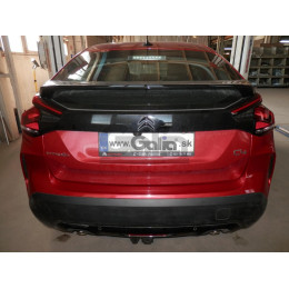 C074C GALIA Полностью оцинкованный фаркоп на Citroen C4 хетчбек 2020-. Тип шара: C (горизонтальный съемный). Невидимый вырез бампера. Нагрузки: 1400/75 кг, ма