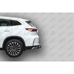C108-A Лидер-плюс ТСУ для Exeed TXL M32T 2021-, CheryExeed TXL M32T 2020-2021 без снятия и выреза бампера. Нагрузки: 1500/75 кг, масса фаркопа 15,4 кг (без электрики в компле
