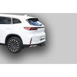 C108-A Лидер-плюс ТСУ для Exeed TXL M32T 2021-, CheryExeed TXL M32T 2020-2021 без снятия и выреза бампера. Нагрузки: 1500/75 кг, масса фаркопа 15,4 кг (без электрики в компле