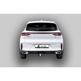 C108-A Лидер-плюс ТСУ для Exeed TXL M32T 2021-, CheryExeed TXL M32T 2020-2021 без снятия и выреза бампера. Нагрузки: 1500/75 кг, масса фаркопа 15,4 кг (без электрики в компле