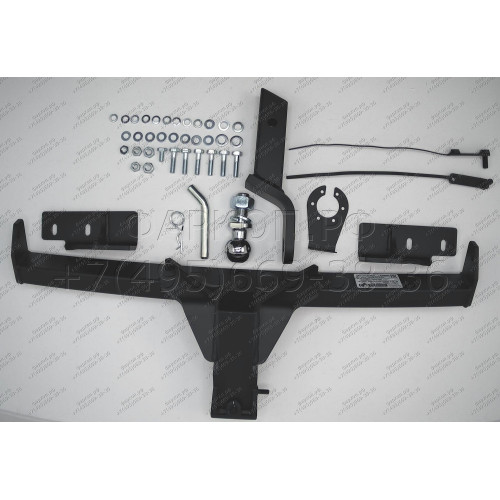 CTH-21-991122.00 PT GROUP Фаркоп на Tenet T4 2025-, Chery Tiggo 4 2024-, Chery Tiggo 4 Pro 2022-, Chery Tiggo 4 2019-2023 без подрезки бампера. Тип шара: E (легкосъемный шар под квадрат). Нагрузки: 1500/75 кг, масса фаркопа 17 кг (без электрики в комплект