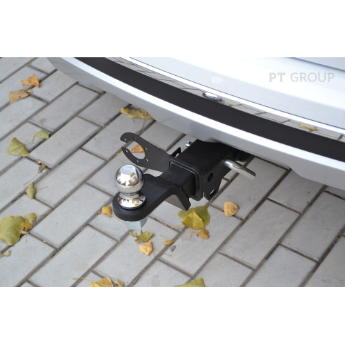 CTH-21-991122.00 PT GROUP Фаркоп на Tenet T4 2025-, Chery Tiggo 4 2024-, Chery Tiggo 4 Pro 2022-, Chery Tiggo 4 2019-2023 без подрезки бампера. Тип шара: E (легкосъемный шар под квадрат). Нагрузки: 1500/75 кг, масса фаркопа 17 кг (без электрики в комплект