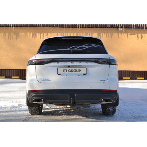 CTN-24-991422.00 PT GROUP Фаркоп на Chery Tiggo 9 2024-, Jaecoo J8 2024- без снятия и подрезки бампера. Тип шара: AV (вертикально-съемный с ключом). Нагрузки: 1000/75 кг, масса фаркопа 19 кг (без электрики в комплекте)