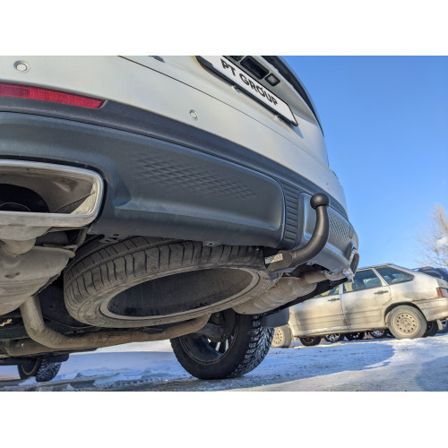 CTN-24-991422.00 PT GROUP Фаркоп на Chery Tiggo 9 2024-, Jaecoo J8 2024- без снятия и подрезки бампера. Тип шара: AV (вертикально-съемный с ключом). Нагрузки: 1000/75 кг, масса фаркопа 19 кг (без электрики в комплекте)