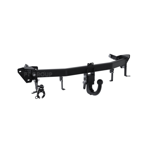 CTN-24-991422.00 PT GROUP Фаркоп на Chery Tiggo 9 2024-, Jaecoo J8 2024- без снятия и подрезки бампера. Тип шара: AV (вертикально-съемный с ключом). Нагрузки: 1000/75 кг, масса фаркопа 19 кг (без электрики в комплекте)