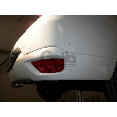 D043C GALIA Полностью оцинкованный фаркоп на Renault Logan II седан, кроме Stepway 2014-2022. Тип шара: C (горизонтальный съемный). Установка без снятия и выреза бампера. Нагрузки: 1200/75 кг, масса фаркопа 14,35 кг