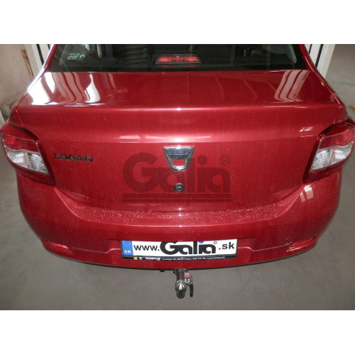 D043C GALIA Полностью оцинкованный фаркоп на Renault Logan II седан, кроме Stepway 2014-2022. Тип шара: C (горизонтальный съемный). Установка без снятия и выреза бампера. Нагрузки: 1200/75 кг, масса фаркопа 14,35 кг