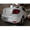 D043C GALIA Полностью оцинкованный фаркоп на Renault Logan II седан, кроме Stepway 2014-2022. Тип шара: C (горизонтальный съемный). Установка без снятия и выреза бампера. Нагрузки: 1200/75 кг, масса фаркопа 14,35 кг