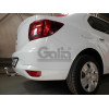 D043C GALIA Полностью оцинкованный фаркоп на Renault Logan II седан, кроме Stepway 2014-2022. Тип шара: C (горизонтальный съемный). Установка без снятия и выреза бампера. Нагрузки: 1200/75 кг, масса фаркопа 14,35 кг