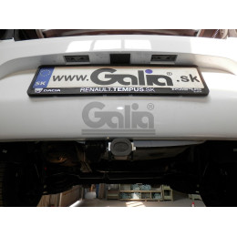 D043C GALIA Полностью оцинкованный фаркоп на Renault Logan II седан, кроме Stepway 2014-2022. Тип шара: C (горизонтальный съемный). Установка без снятия и выреза 