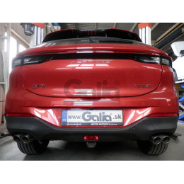 D052C GALIA Полностью оцинкованный фаркоп на Forthing T5 Evo 2023-. Подрозетник убирается за бампер. Тип шара: C (горизонтальный съемный). Невидимый вырез 