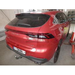 D052C GALIA Полностью оцинкованный фаркоп на Forthing T5 Evo 2023-. Подрозетник убирается за бампер. Тип шара: C (горизонтальный съемный). Невидимый вырез 