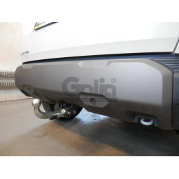 D055C GALIA Полностью оцинкованный фаркоп на Renault Duster 2024-, Dacia Duster 2024-, Dacia Bigster 2025-, Renault Bigster 2025-. Тип шара: C (горизонтальный съемный). Невидимый вырез