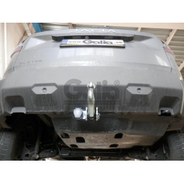 D055C GALIA Полностью оцинкованный фаркоп на Renault Duster 2024-, Dacia Duster 2024-, Dacia Bigster 2025-, Renault Bigster 2025-. Тип шара: C (горизонтальный съемный). Невидимый вырез