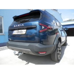 D055C GALIA Полностью оцинкованный фаркоп на Renault Duster 2024-, Dacia Duster 2024-, Dacia Bigster 2025-, Renault Bigster 2025-. Тип шара: C (горизонтальный съемный). Невидимый вырез